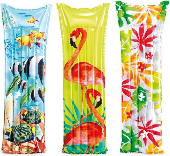 Intex Nafukovací lehátko Hawaii, 3 druhy, 183 x 69 cm - obrázek 3