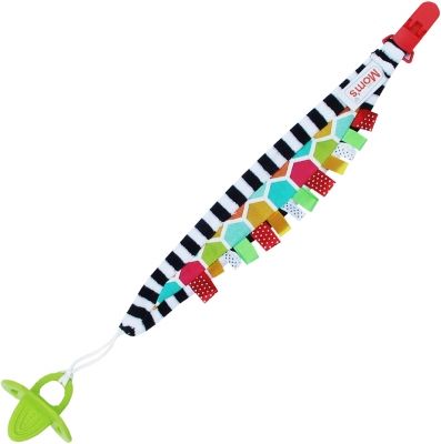 Hencz Toys Látkový řetízek na dudlík Hencz s kousátkem - obrázek 1