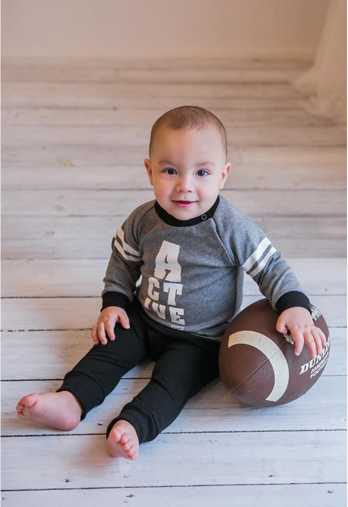 Kojenecké body Koala Active světle šedé 74 (6-9m) - obrázek 3