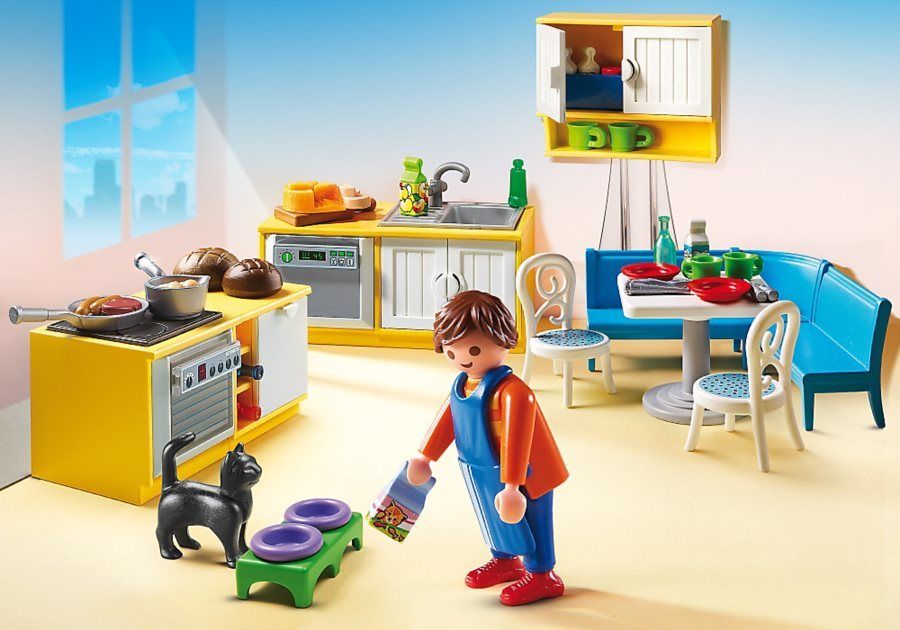 PLAYMOBIL Kuchyně s jídelním koutem 5336 - obrázek 1