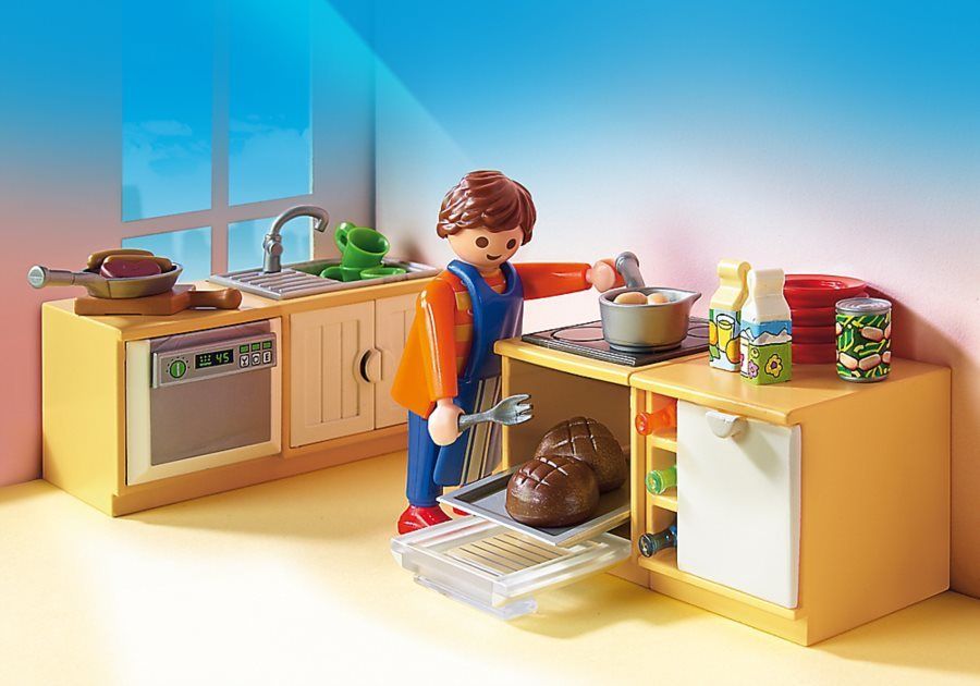 PLAYMOBIL Kuchyně s jídelním koutem 5336 - obrázek 4