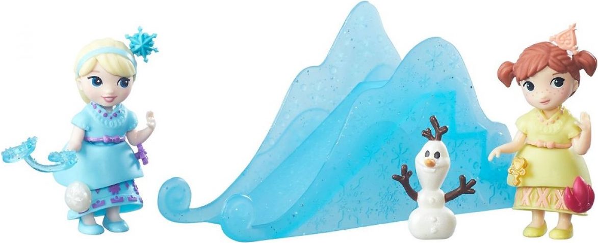 Hasbro Disney Frozen Little Kingdom Set malé panenky s příslušenstvím - Snow Sisters Set - obrázek 1