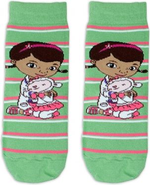 Bavlněné ponožky Disney Doc McStuffins  - zelené - obrázek 1