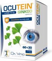 Ocutein Ginkgo Lutein Da Vinci Academia 15 mg 60+30 tobolek - obrázek 1