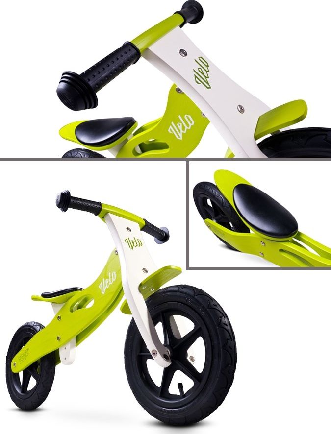 Dětské odrážedlo kolo Toyz Velo natural - obrázek 4
