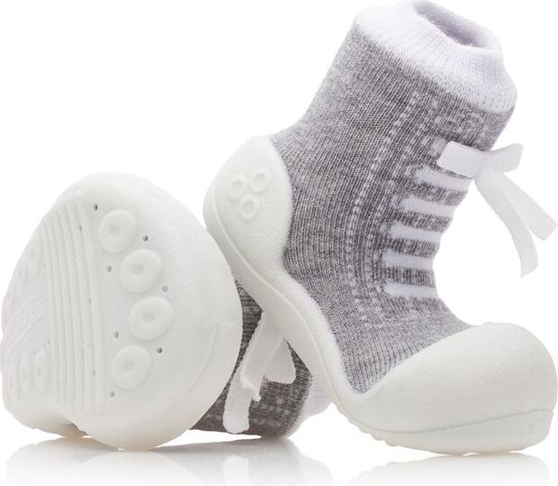 ATTIPAS Unisex botičky Sneakers, vel. L - šedá - obrázek 2