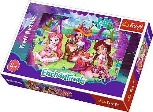 TREFL Puzzle Enchantimals: Nový domov 60 dílků - obrázek 2