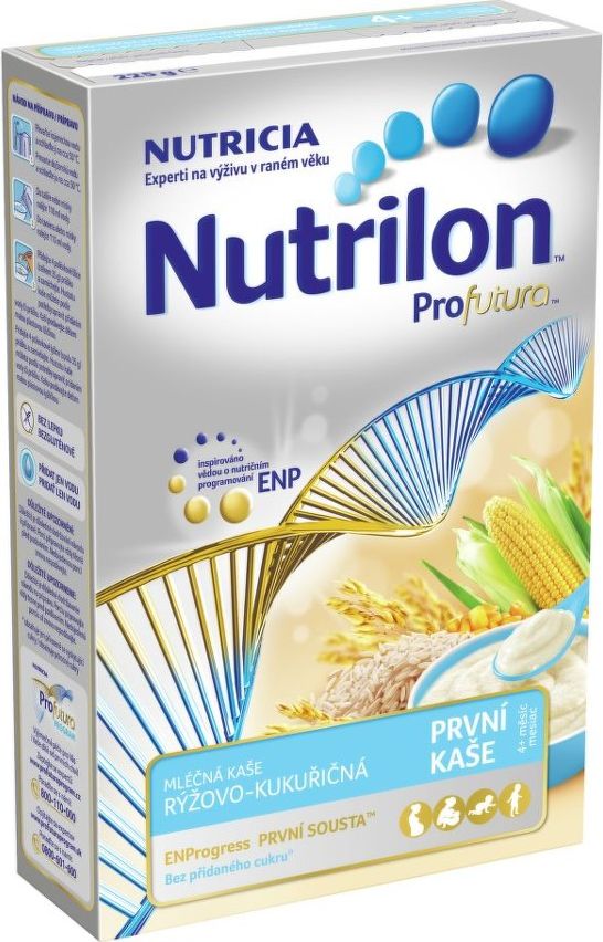 Nutrilon kaše Profutura rýžovo-kukuř. 225g 4M - obrázek 1