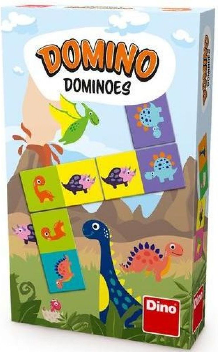 Dino Dinosauři Domino - obrázek 1