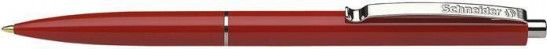 Kuličkové pero "K15", červená, 0,5mm, stiskací mechanismus, SCHNEIDER, bal. 20 ks - obrázek 1