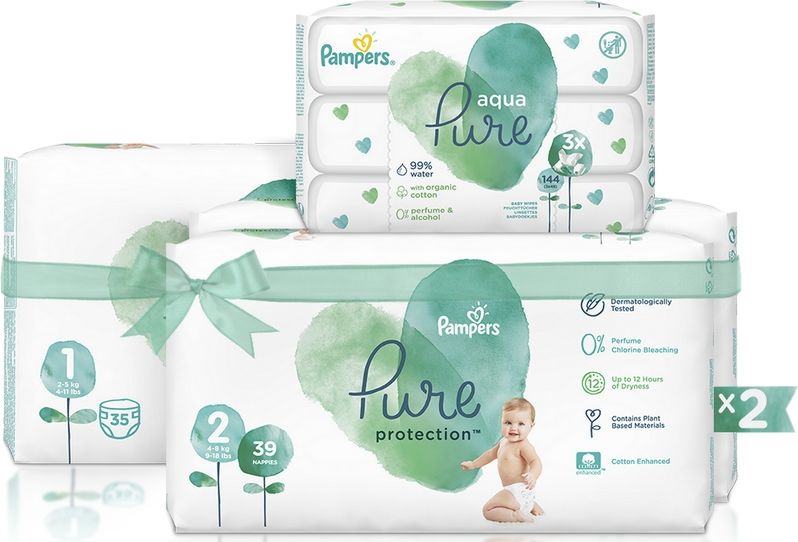 PAMPERS Pure starter pack - obrázek 1