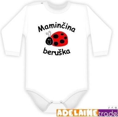 Body dl. rukáv Kolekce Beruška - Maminčina beruška, Velikost koj. oblečení 62 (2-3m) - obrázek 1