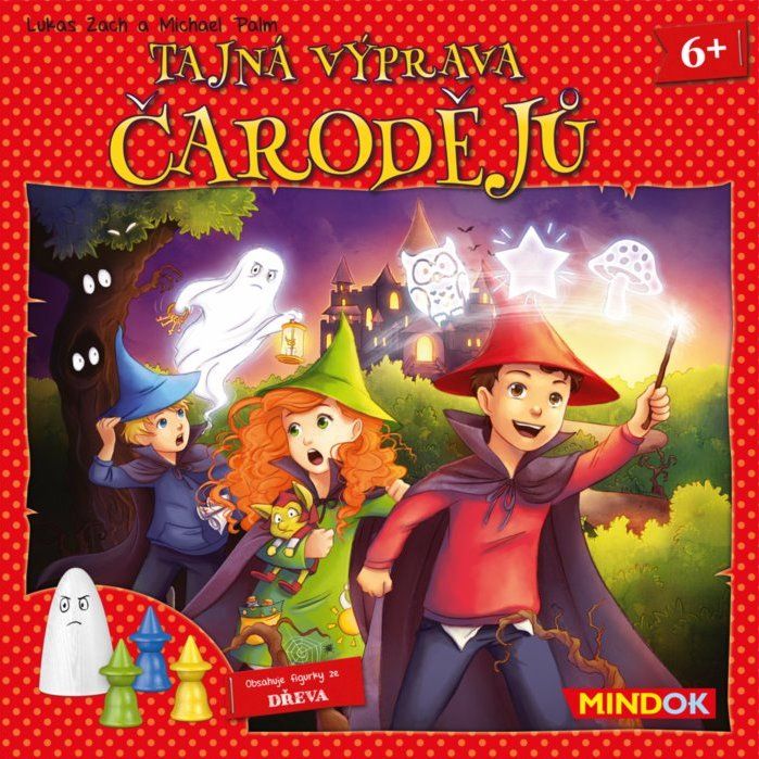 Společenská hra Tajná výprava čarodějů, MINDOK - obrázek 3