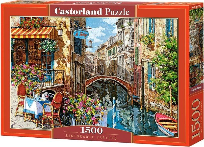 CASTORLAND Puzzle Restaurace Tartufo 1500 dílků - obrázek 2