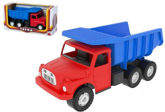 Dino Auto Tatra 148 plast 30cm červenomodrá sklápěč v krabici - obrázek 1