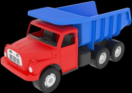 Dino Auto Tatra 148 plast 30cm červenomodrá sklápěč v krabici - obrázek 2