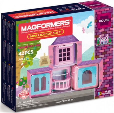 Magnetická stavebnice MAGFORMERS Magformers Mini House - obrázek 1