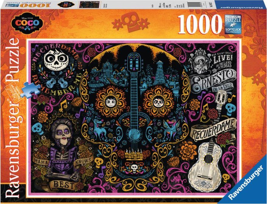 RAVENSBURGER Puzzle Coco: Máma to ví nejlépe 1000 dílků - obrázek 2