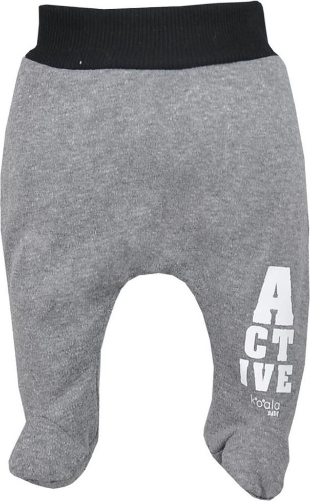 Kojenecké polodupačky Koala Active šedé 62 (3-6m) - obrázek 1