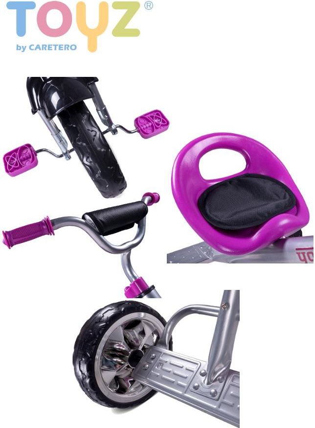 Dětská tříkolka Toyz York green - obrázek 4