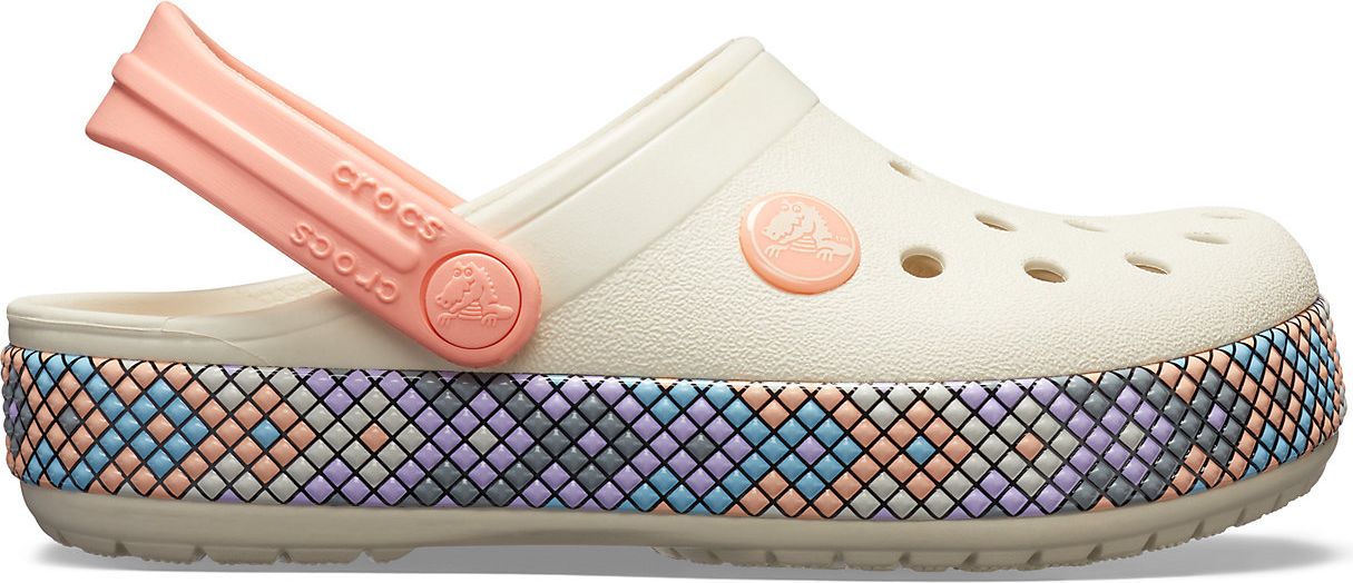 Crocs béžové pantofle Gallery Clog Stucco/Melon - 28/29 - obrázek 3