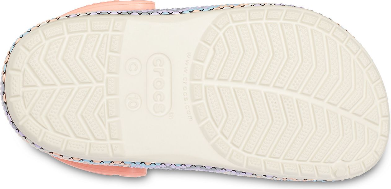Crocs béžové pantofle Gallery Clog Stucco/Melon - 28/29 - obrázek 5
