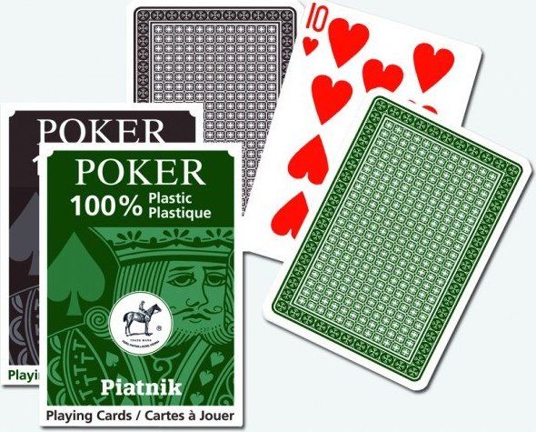 PIATNIK Plastic Poker Single - Plastové hrací karty - obrázek 2