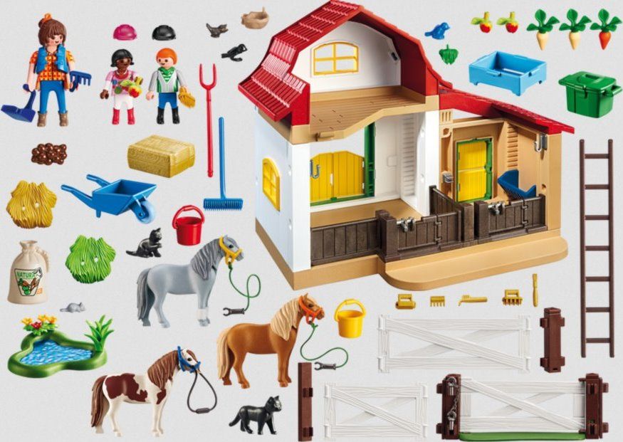 PLAYMOBIL Farma s poníky 6927 - obrázek 4