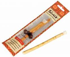 Siwak Přírodní zubní kartáček s příchutí hřebíčku 1 ks - obrázek 1