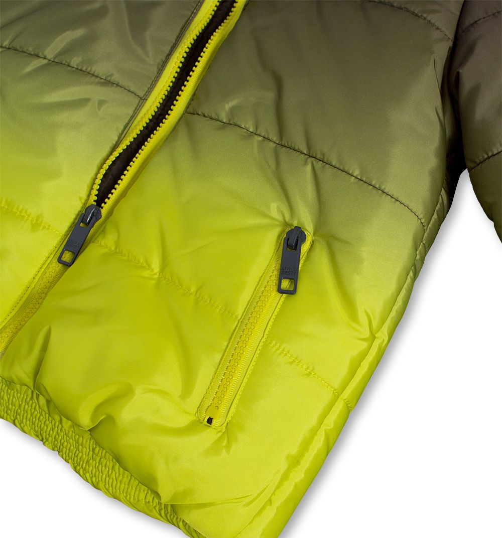 Dětská zimní bunda LEMON BERET RAINBOW zelená Velikost: 128 - obrázek 5