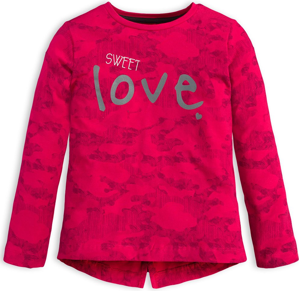 Dívčí triko KNOT SO BAD SWEET LOVE růžové Velikost: 92 - obrázek 1