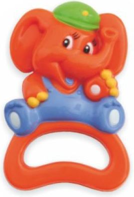 Dětské chrastítko Baby Mix sloník - obrázek 1