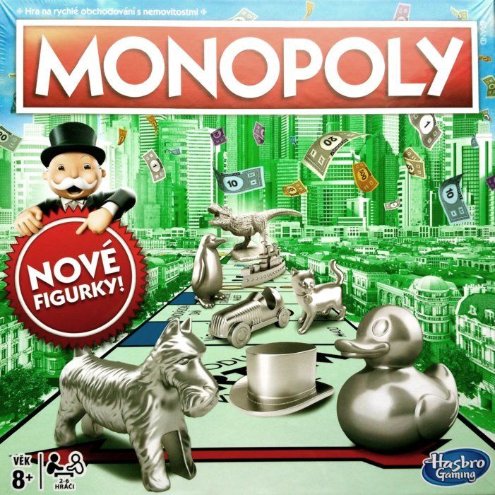 Společenská hra Monopoly, HASBRO - obrázek 1