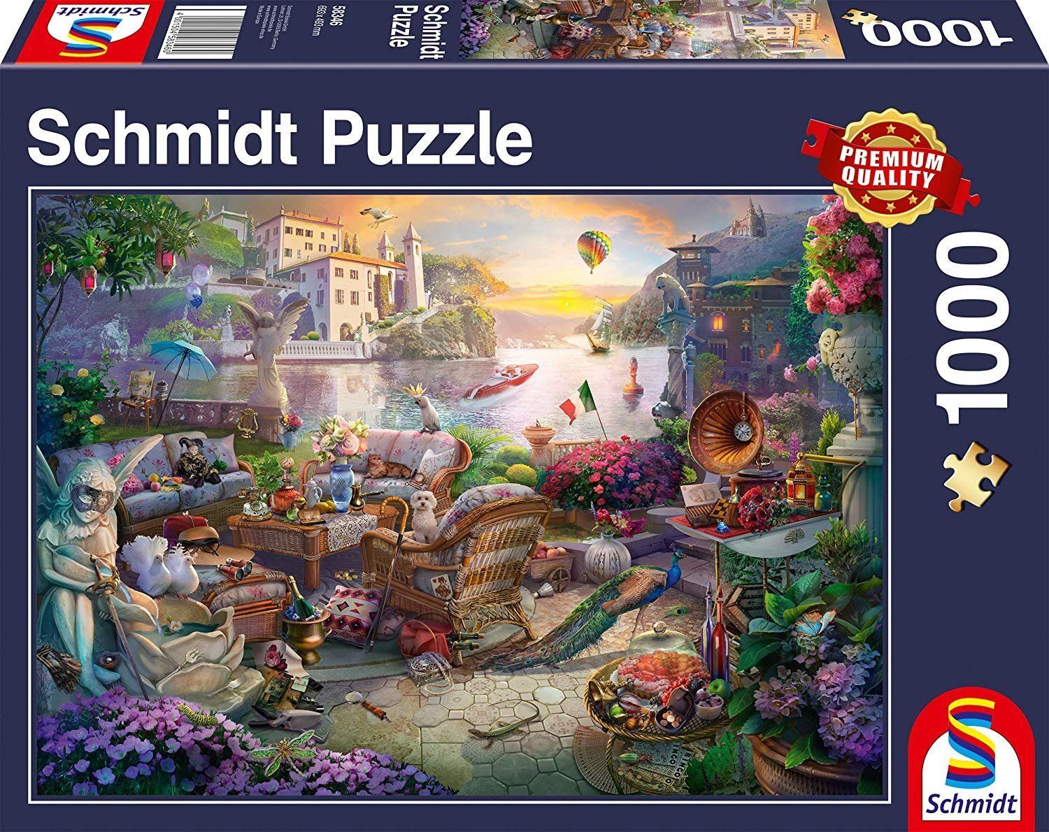 SCHMIDT Puzzle Italská terasa 1000 dílků - obrázek 2