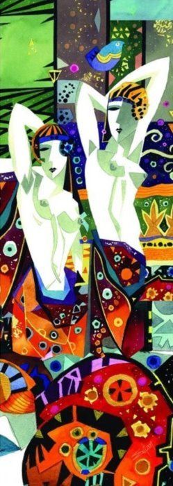 ART PUZZLE Vertikální puzzle Smělý 1000 dílků - obrázek 1