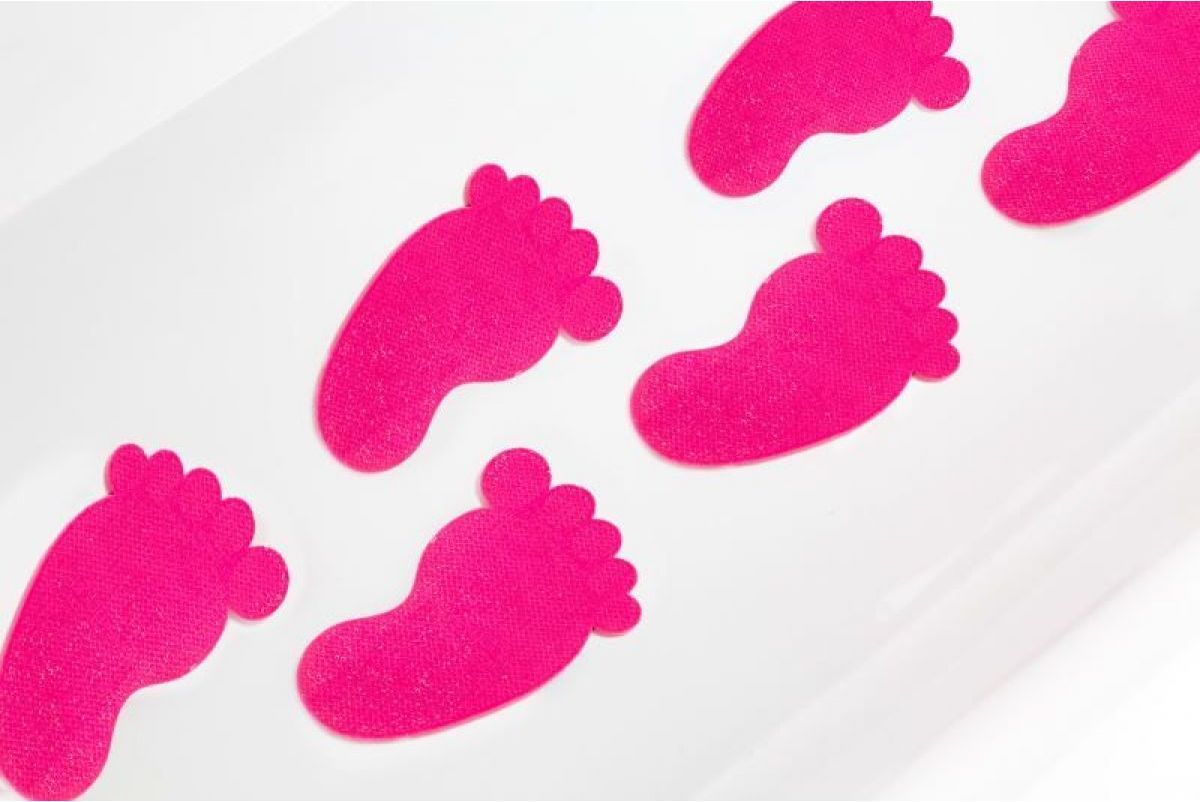 Everyday Baby protiskluzové ťapky senzor 4ks pink - obrázek 1