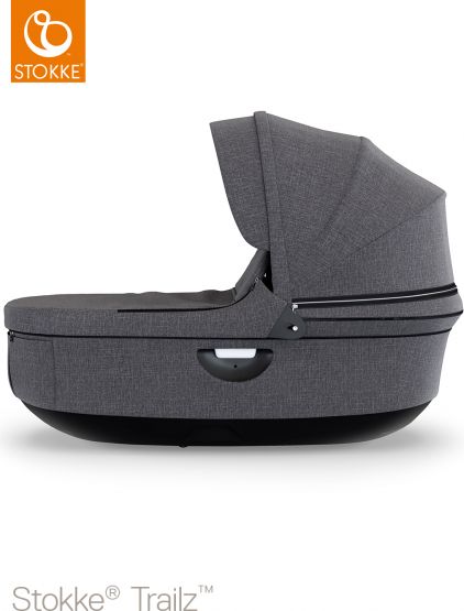 Stokke Korba na kočárek Trailz™ Black, Black Melange - obrázek 1