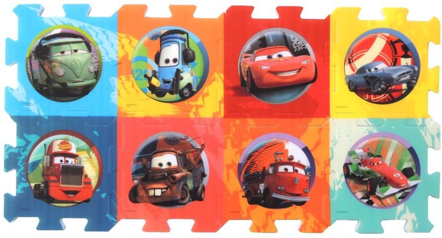 Trefl Pěnové puzzle Cars 8 dílků - obrázek 1