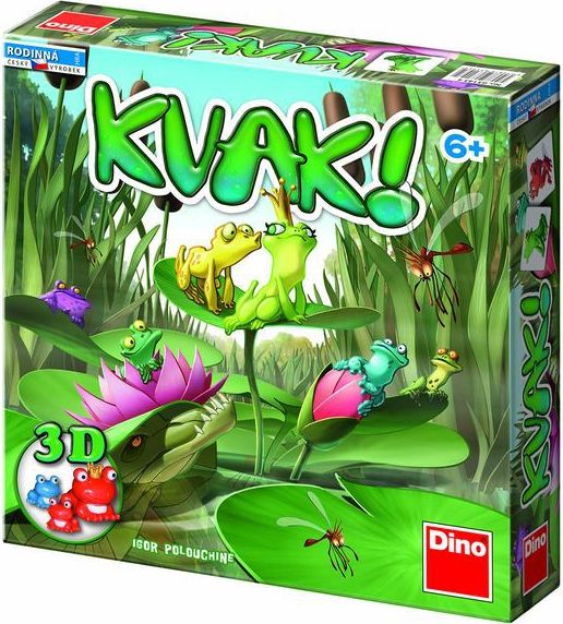 Kvak hra 30x30cm v krabici - obrázek 2