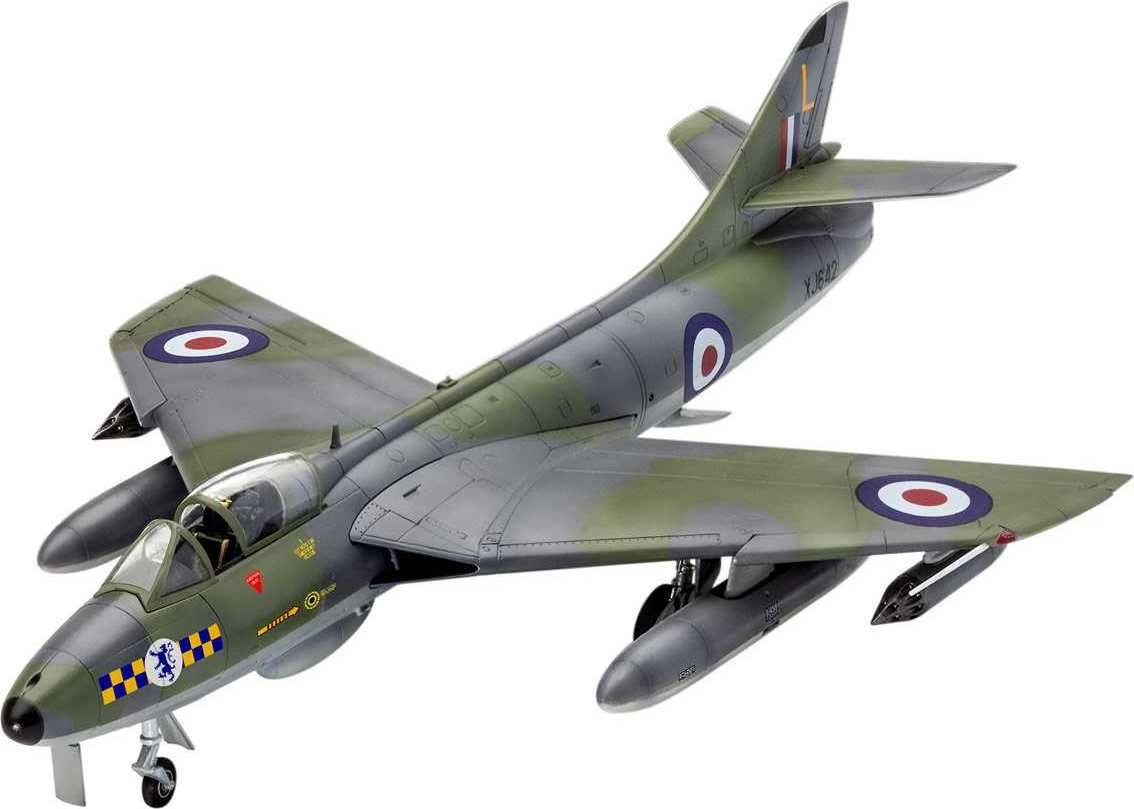 REVELL ModelSet letadlo 63908 - 100 Years RAF: Hawker Hunter FGA.9 (1:72) - obrázek 1