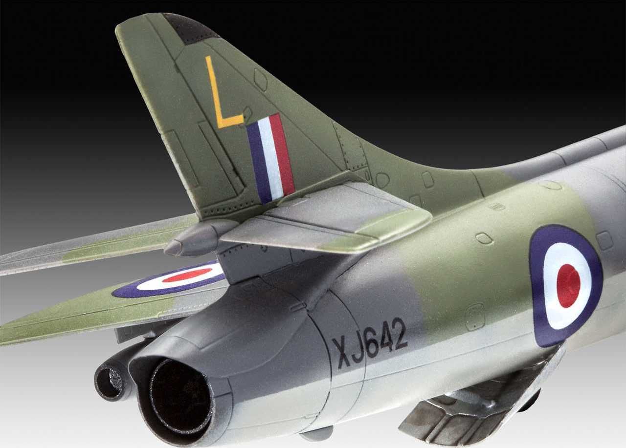 REVELL ModelSet letadlo 63908 - 100 Years RAF: Hawker Hunter FGA.9 (1:72) - obrázek 2