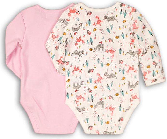 Minoti Body kojenecké 2pack holka 62/68 - obrázek 3
