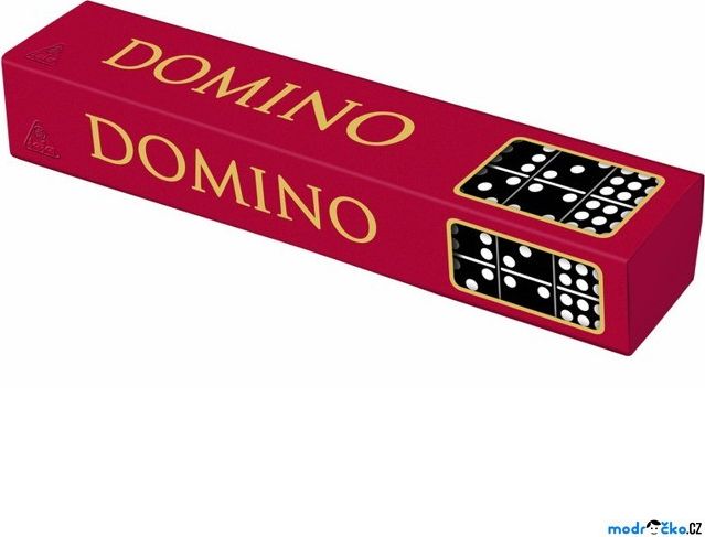 Domino - Klasické černé, 55ks (Detoa) - obrázek 1