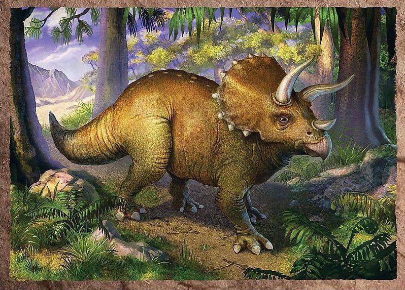 TREFL Puzzle Dinosauři 4v1 (35,48,54,70 dílků) - obrázek 2