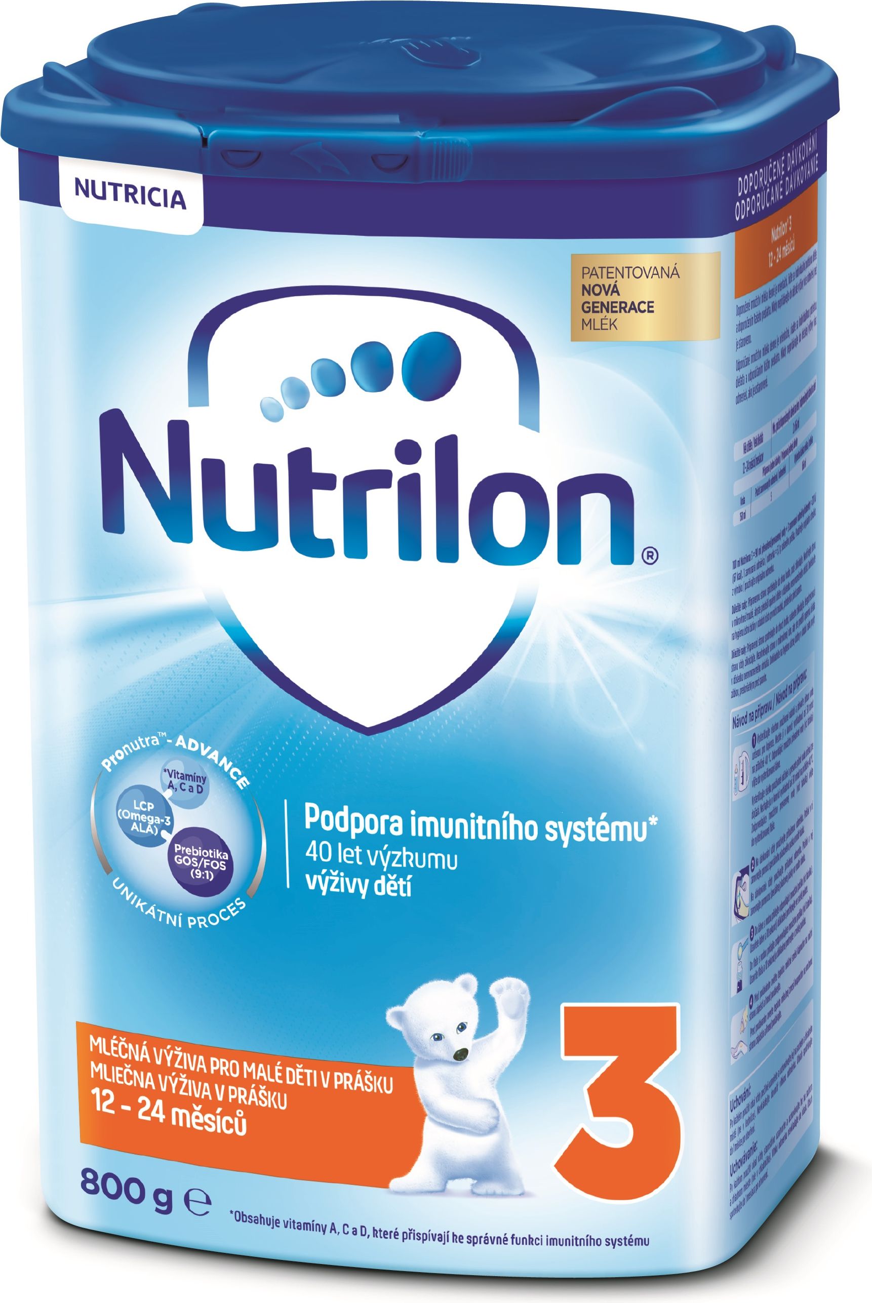 Nutricia Nutrilon 3 800 g - obrázek 1