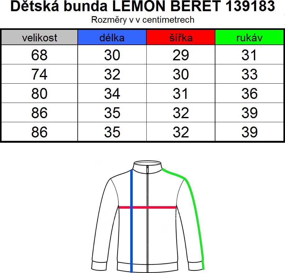 Chlapecká zimní bunda LEMON BERET GEOMETRIC tmavě modrá Velikost: 68 - obrázek 3