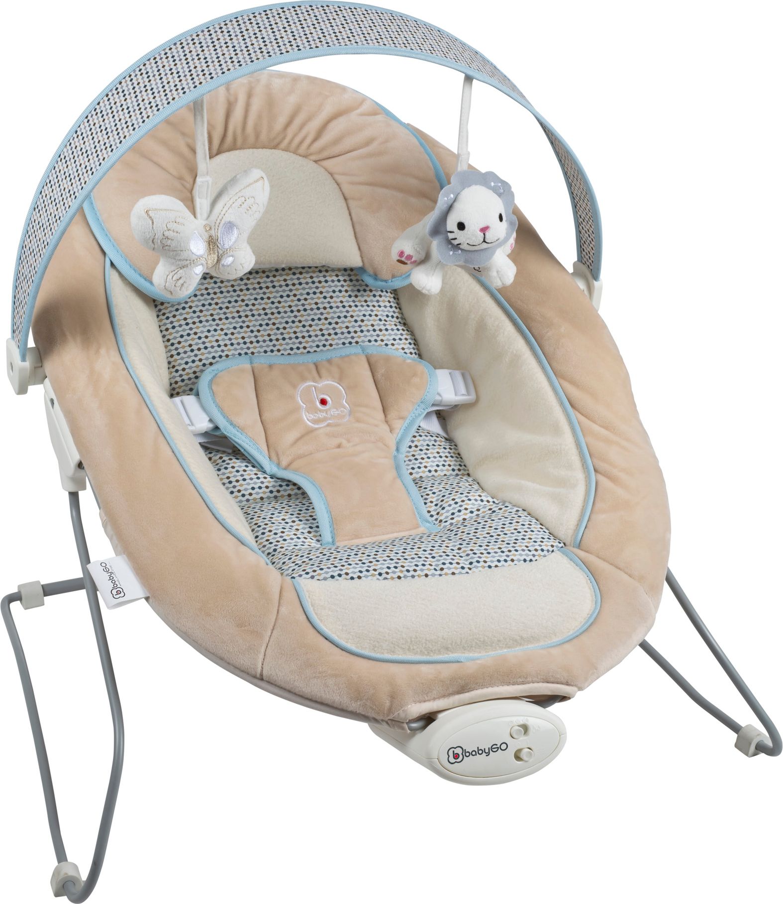 BABYGO lehačka COZY Beige - obrázek 1