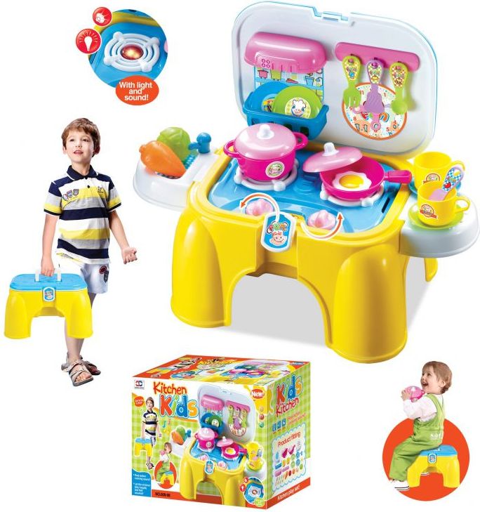 G21 52038 Hrací set Kuchyňka s příslušenstvím sedátko - obrázek 1