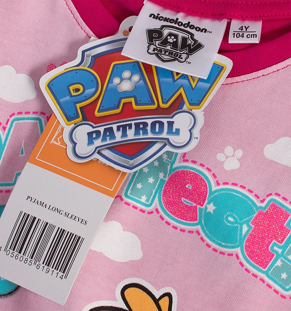 Dívčí pyžamo PAW PATROL SKYE tmavě růžové Velikost: 116 - obrázek 2