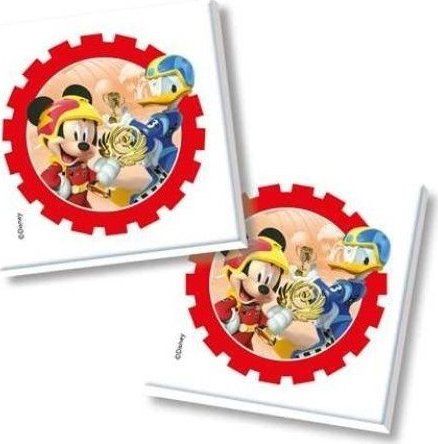 CLEMENTONI Puzzle Mickey a závodníci 60 dílků + pexeso - obrázek 2